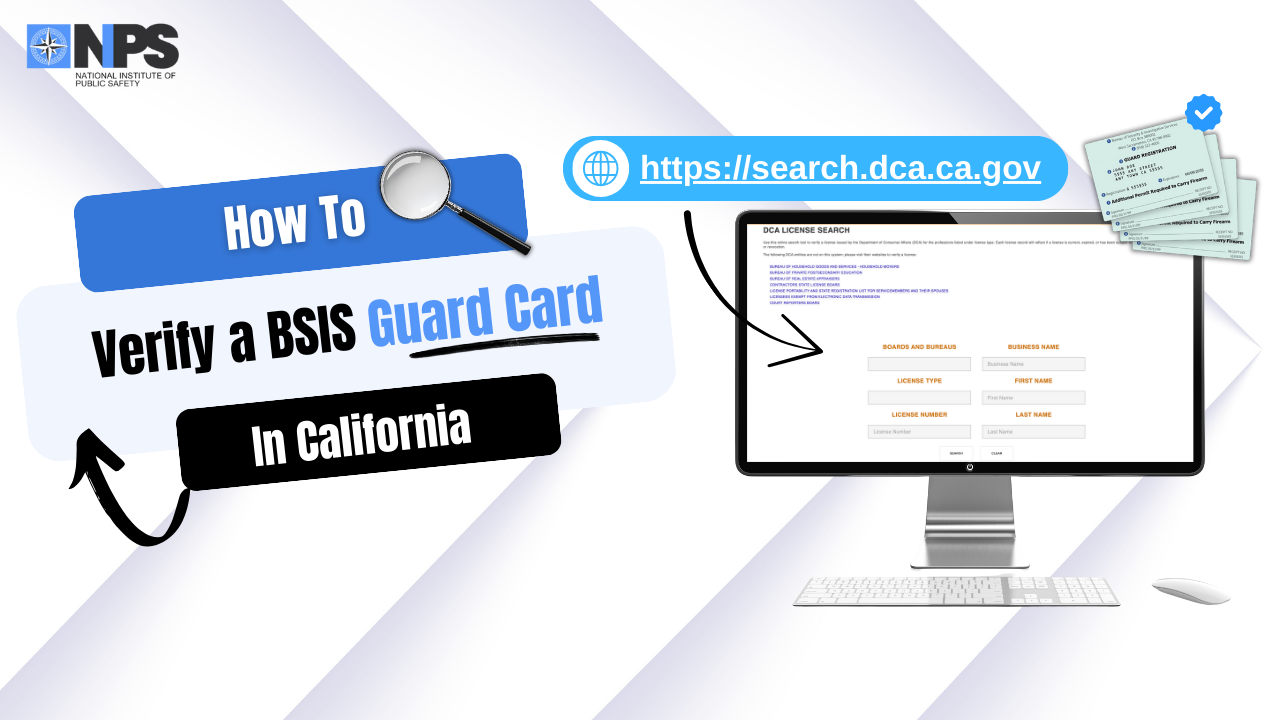 How to Verify a California Guard Card